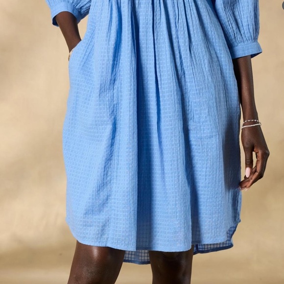 Sundance Living Sonata Easy Dress summer beach easy periwinkle blue - Picture 6 of 8